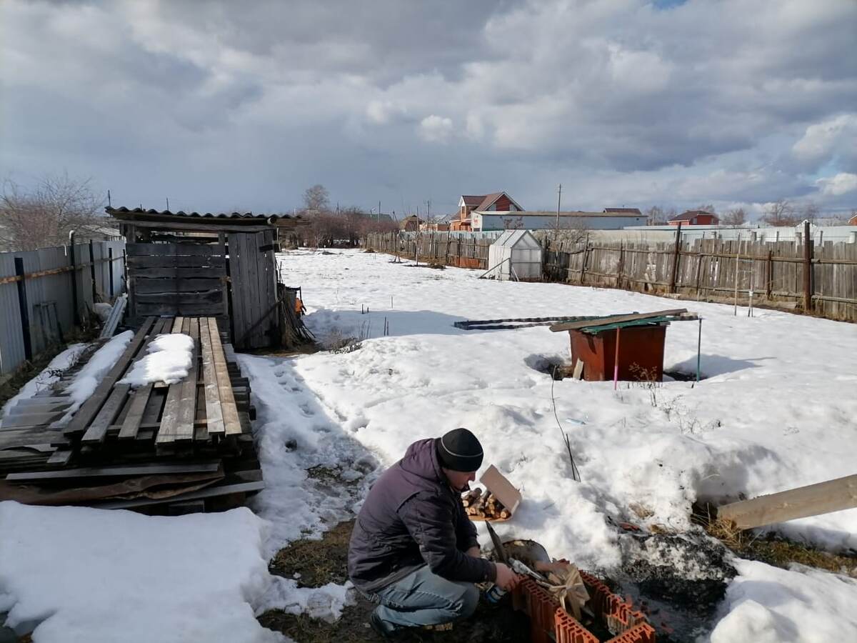 Подготовка к розжигу.