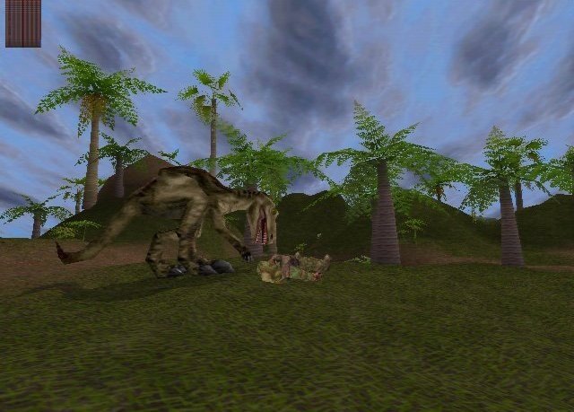 Нужно ещё постараться, чтобы законтрить хищника.