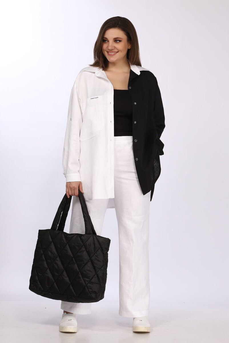 Костюм с рубашкой-жакетом 1390 руб