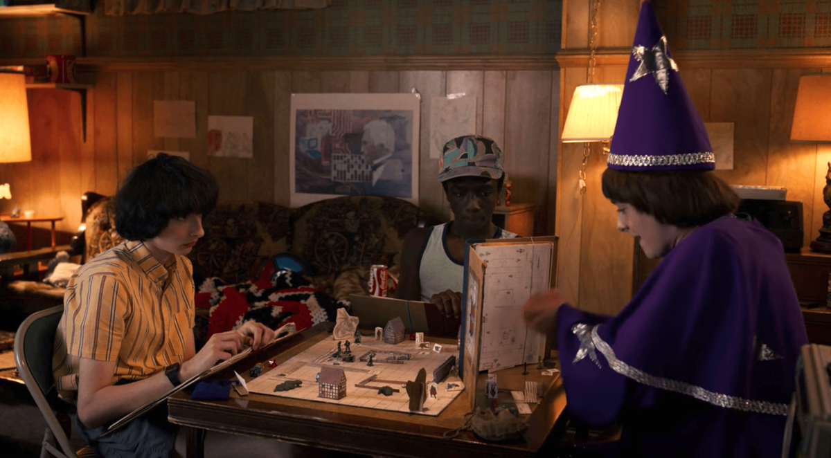 (Фото взято из интернета) Персонажи из «Stranger Things» (Очень странные дела) на протяжении всех четырёх сезонов играют в Dungeons & Dragons.