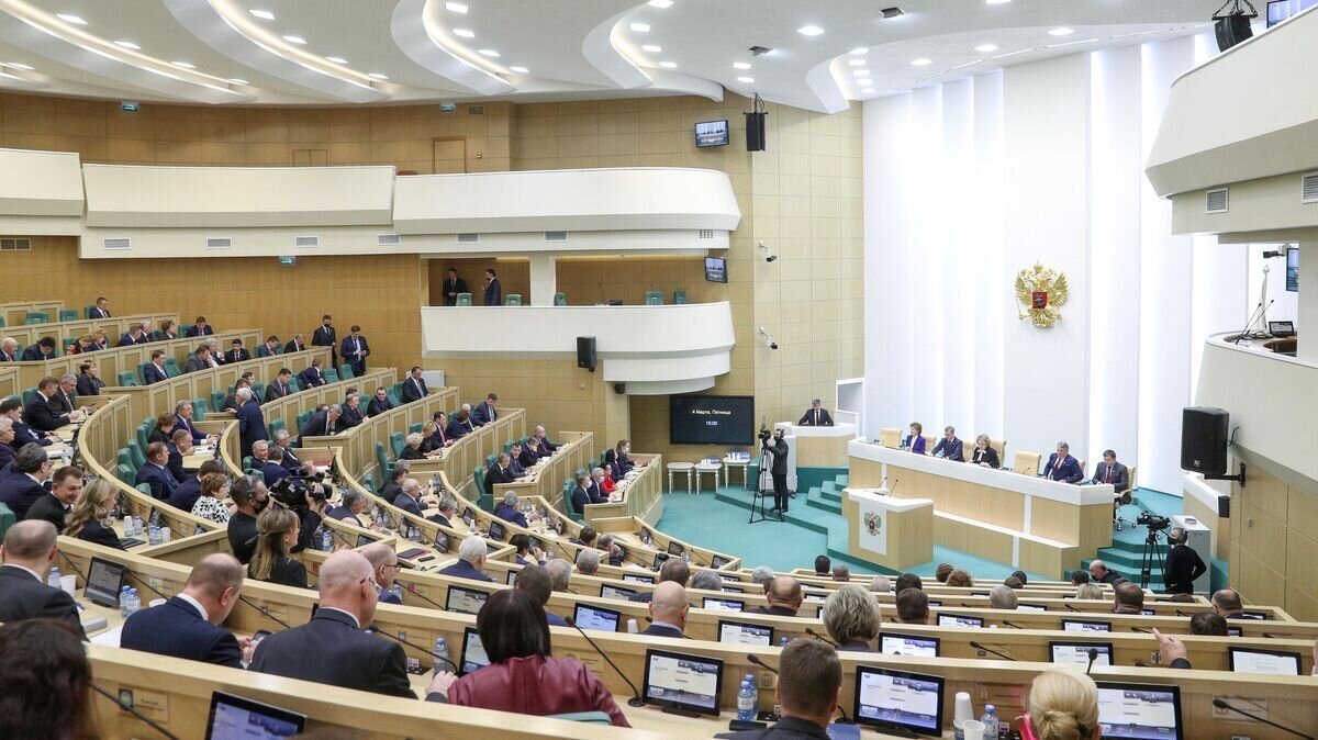    Внеплановое заседание Совета Федерации РФ© РИА Новости / Совет Федерации РФ