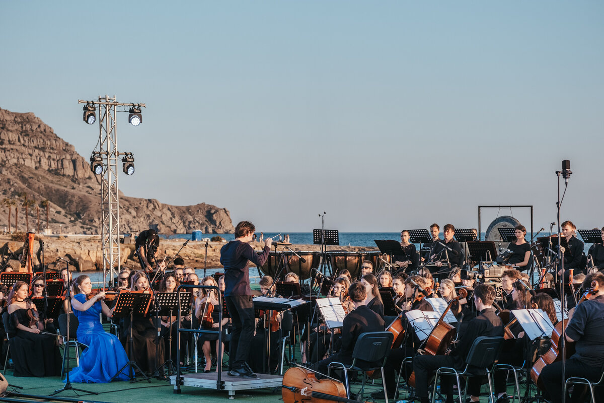 Фестиваль «Звёзды Меганома» // Фото: пресс-служба арт-кластера «Таврида»