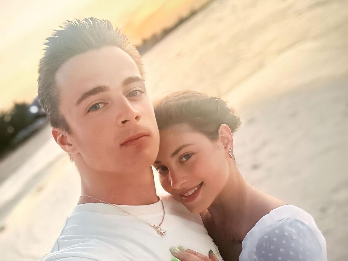    Георгий Куница и Алена Косторная© Фото : Соцсети Георгия Куницы