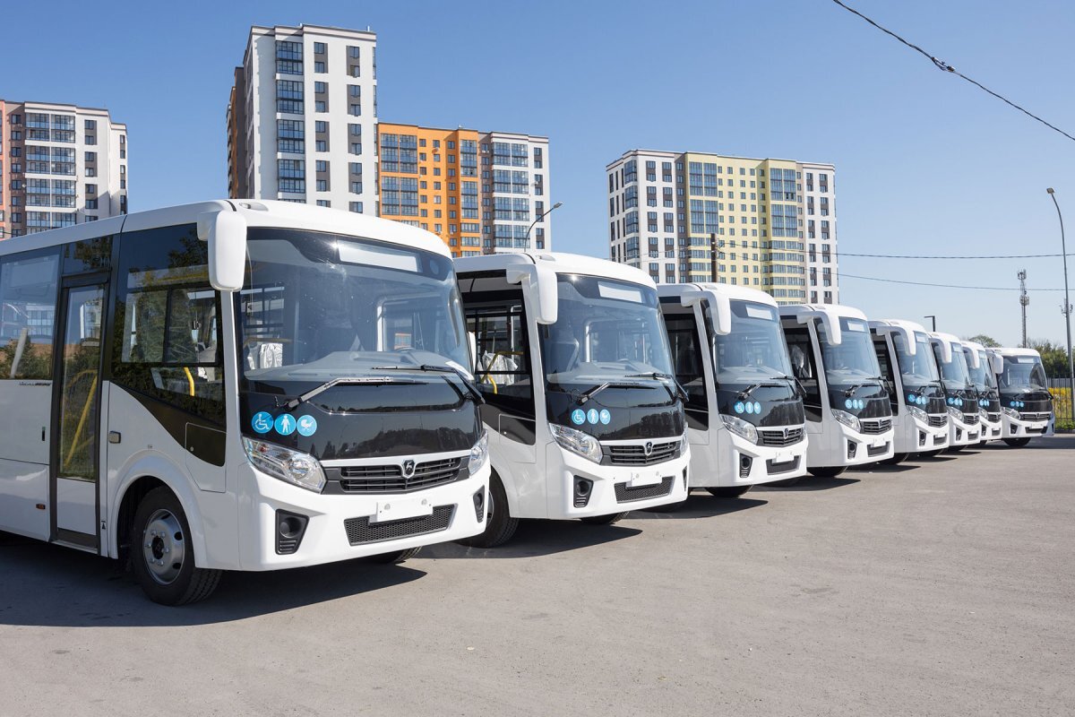    53 новых автобуса поступили в Тульскую область
