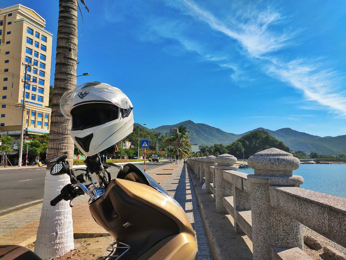 Собственный мотобайк во Вьетнаме - очень удобный способ передвижения и активности 