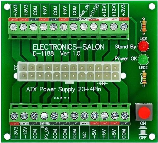 :: ЛАБОРАТОРНЫЙ БП ИЗ КОМПЬЮТЕРНОГО ATX ::