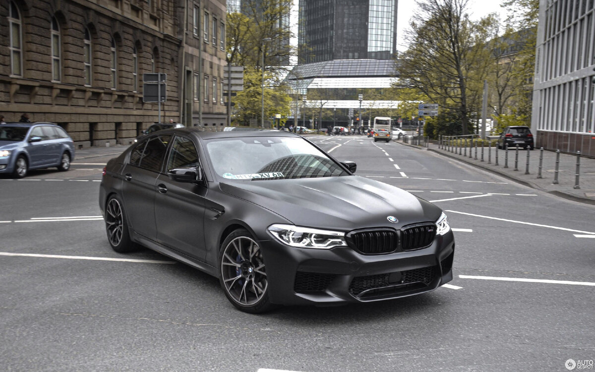 BMW m5 Grey Matte