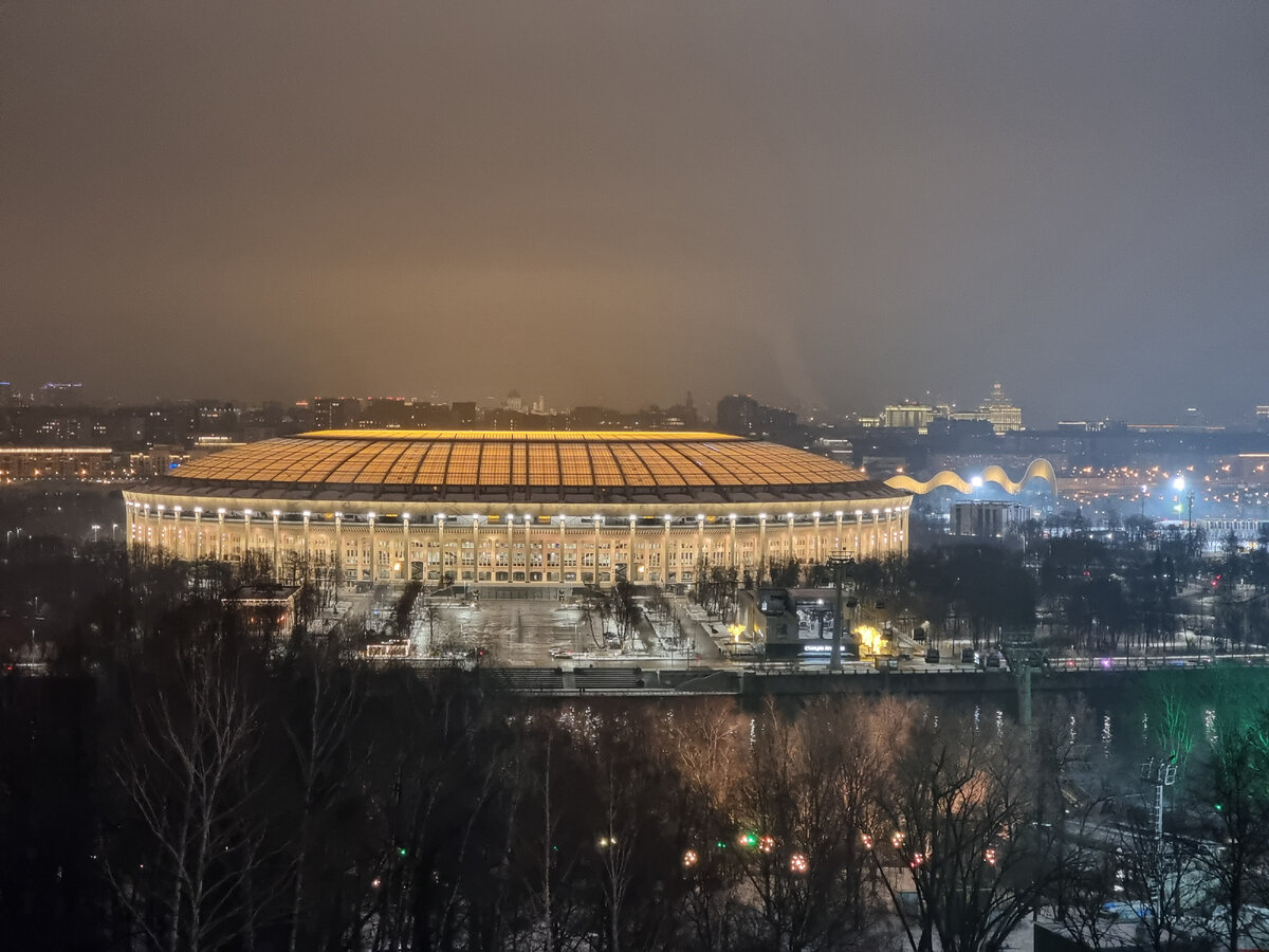 Смотровая площадка стадиона Лужники