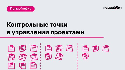 Контрольные точки в управлении проектами/ Как правильно делать IT проекты