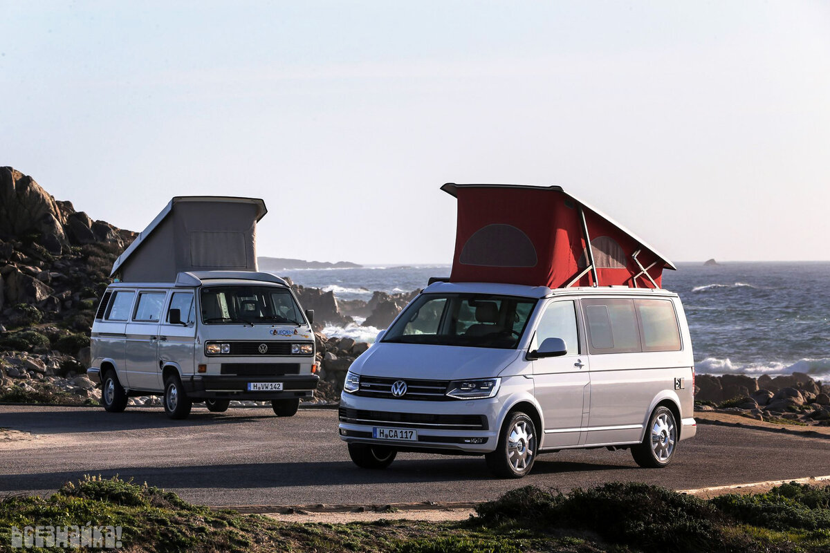 С Volkswagen California в Калифорнии. Самым известным является это знаковое  общежитие, где оно не продается. | ВсеЗнайка! | Дзен