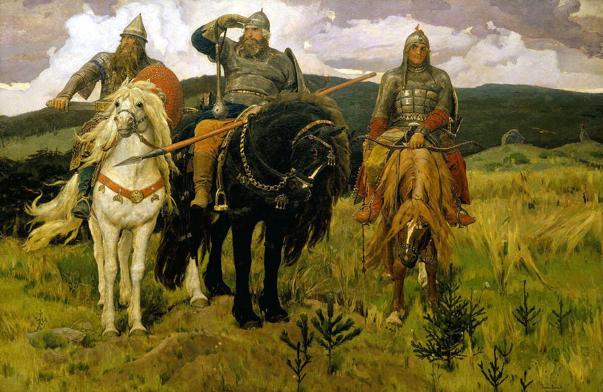 Виктор Васнецов «Богатыри», 1898 год