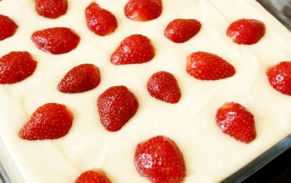 Клубничное тесто, понравившееся карасю и карпу