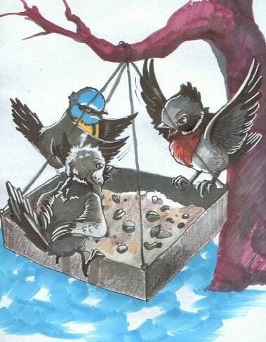 Иллюстрация к сказке художницы Марии Ратьковой.