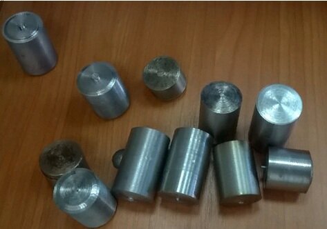 Очищенный и разрезанный пруток