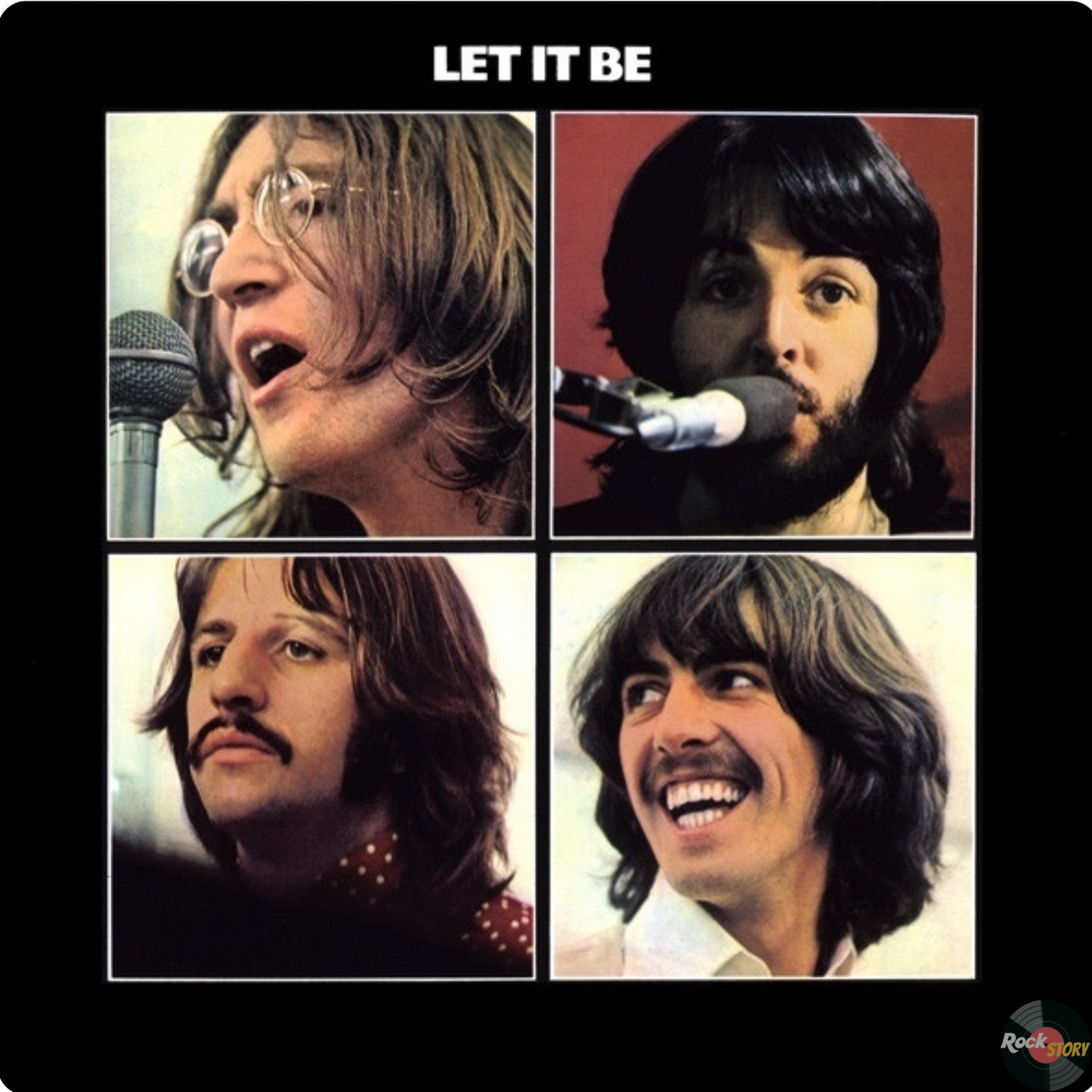 На фотографии: обложка винилового издания альбома Let It Be группы The Beatles.