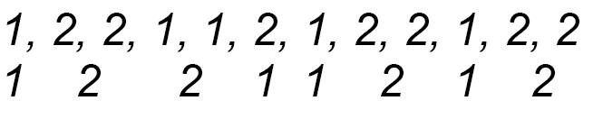 как работает последовательность Олденбургера-Колакоски.