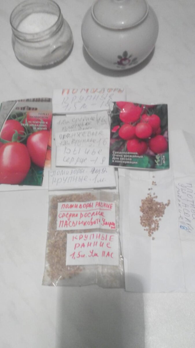 Мои семена помидор