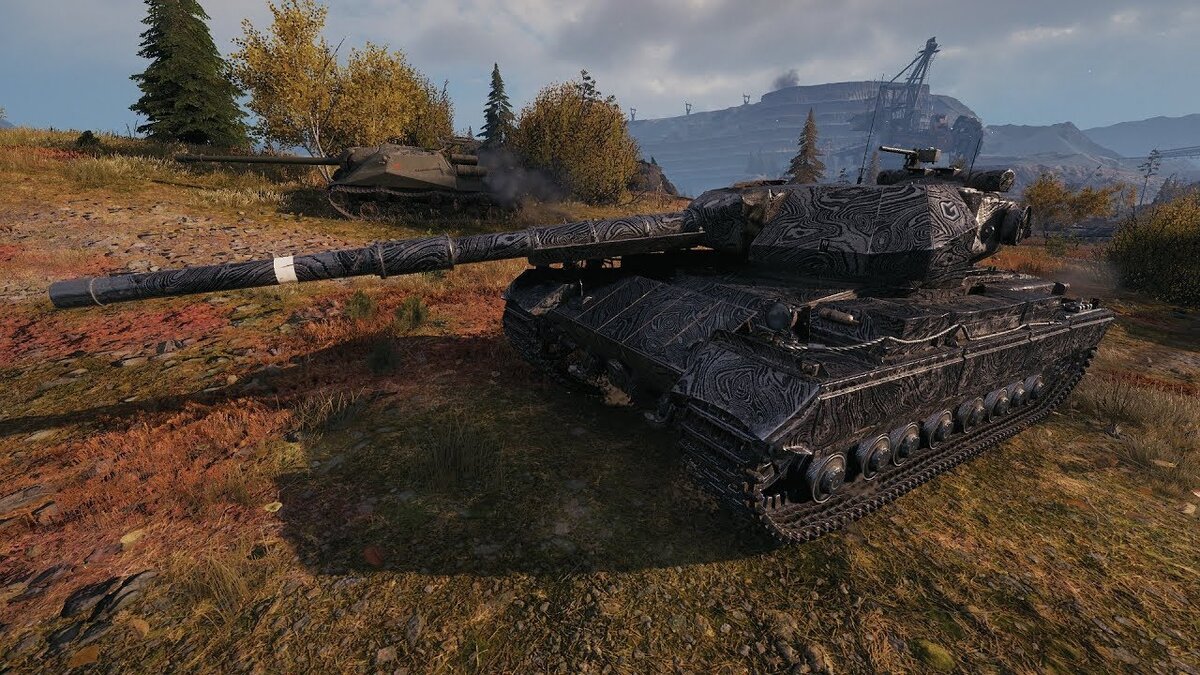 Super Conqueror, продвинутая версия обычного Conqueror, который разрабатывался в противовес советскому ИС-3.