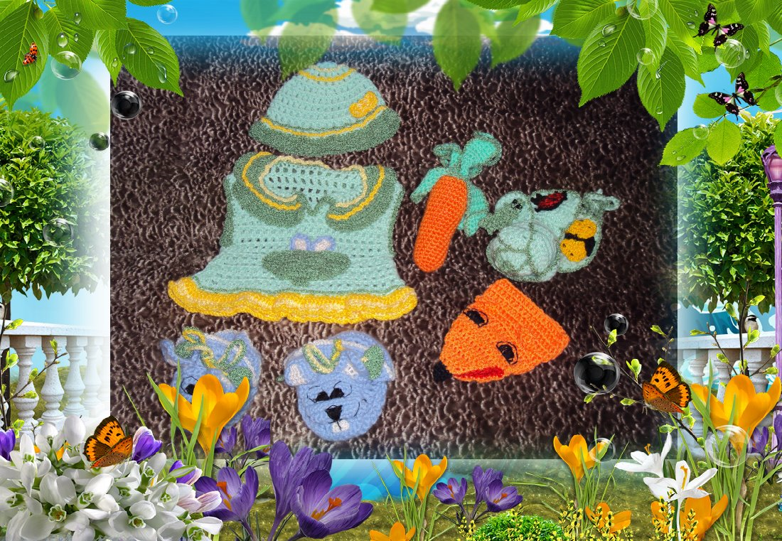 Развивающий набор "Капустный теремок"