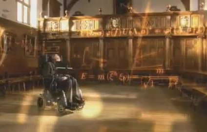 Кадр из передачи "Во Вселенную со Стивеном Хокингом"