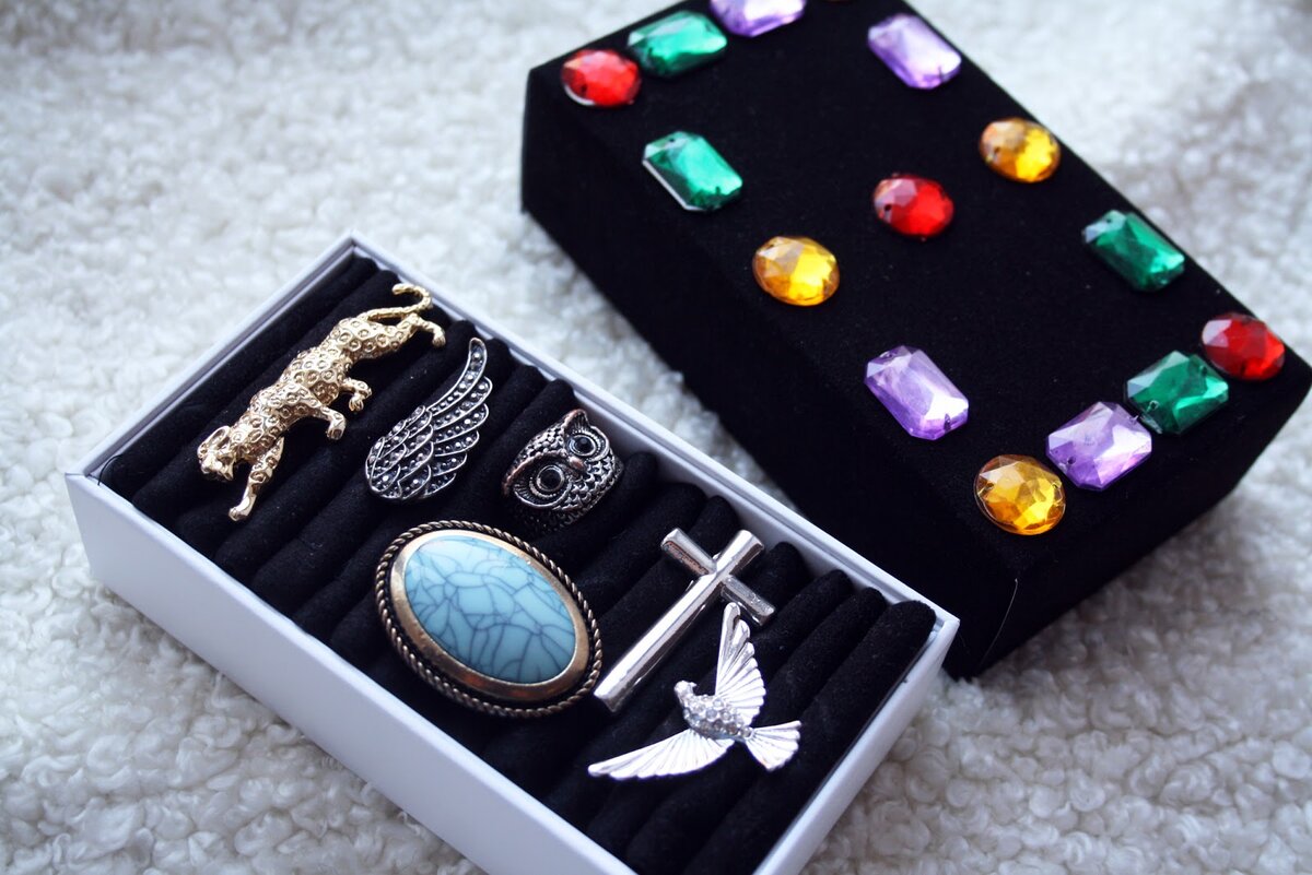 Такая шкатулка у меня получилась.