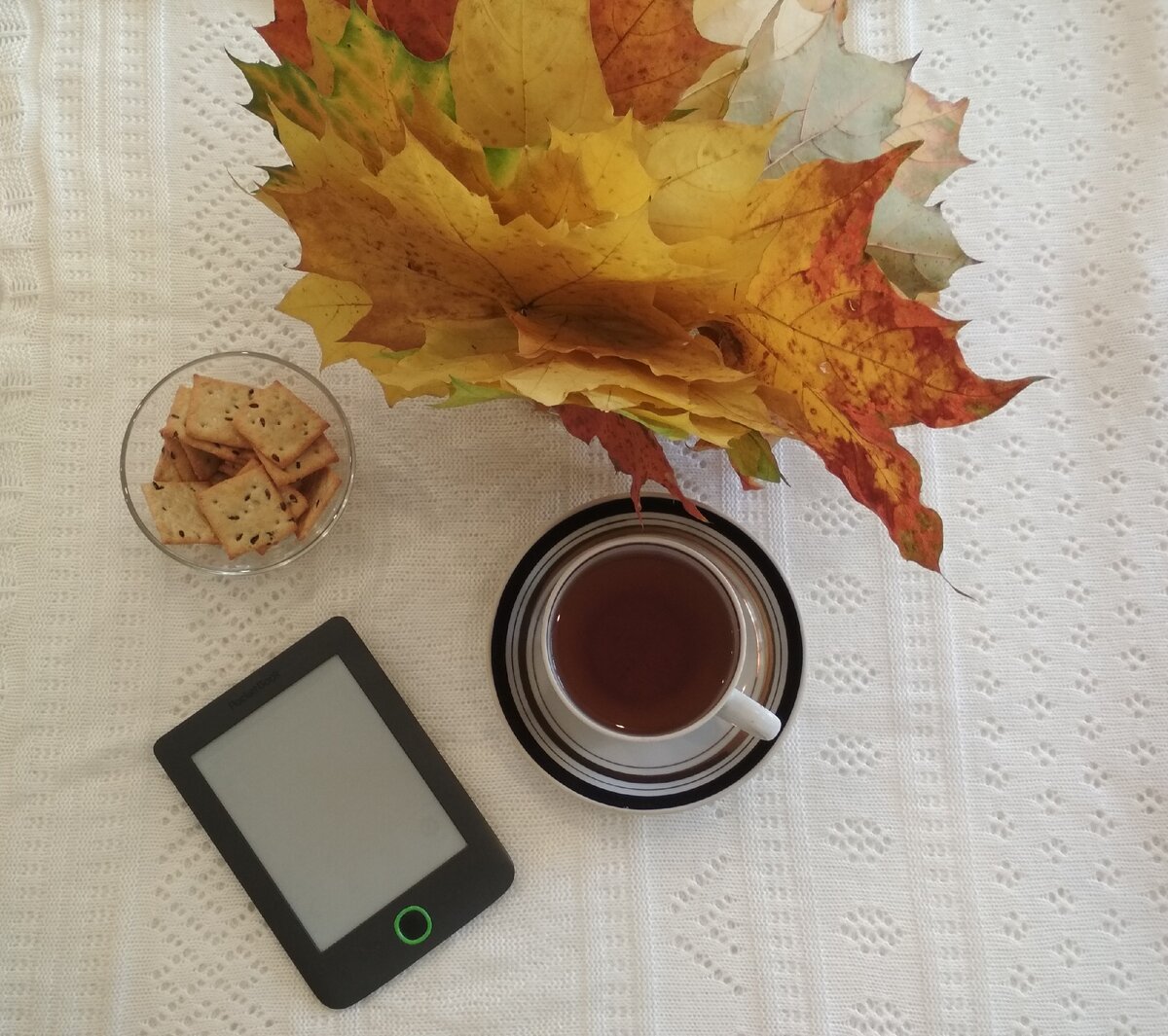 Осень, вечер, чай, книга...