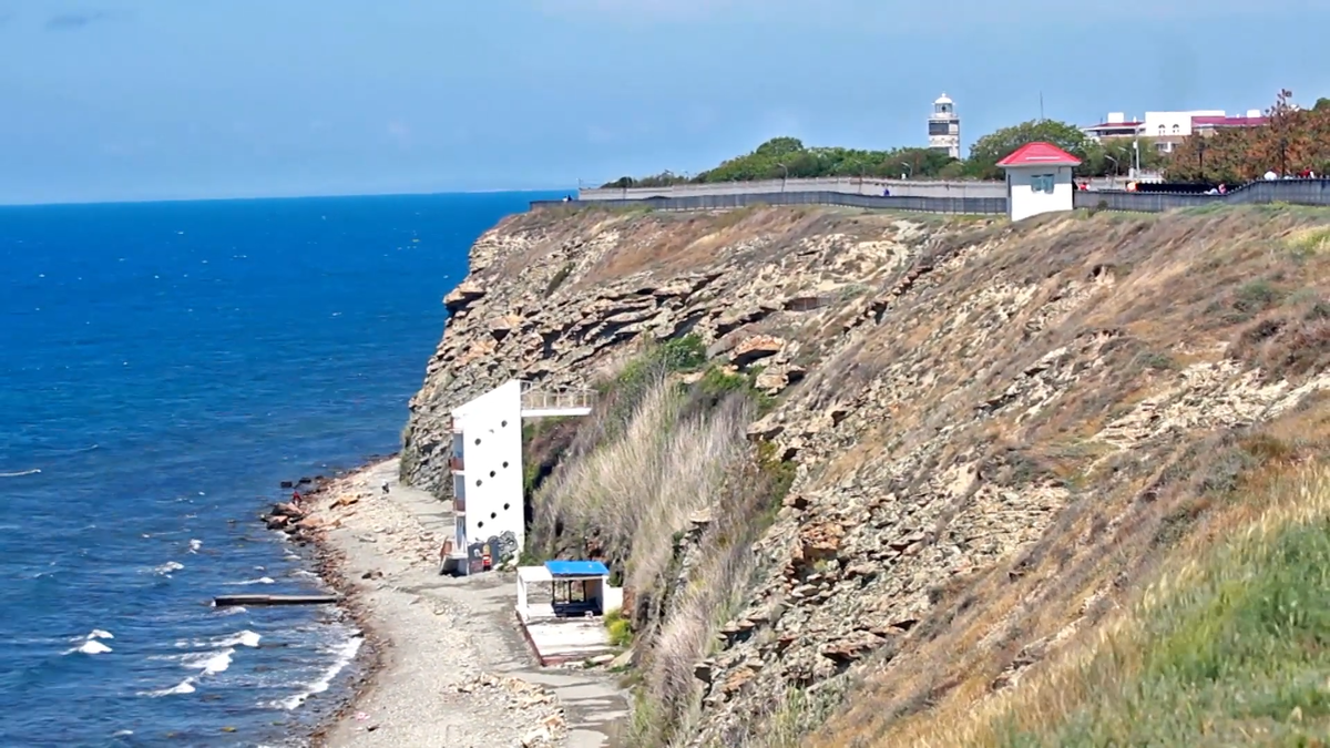 Анапа высокий берег море