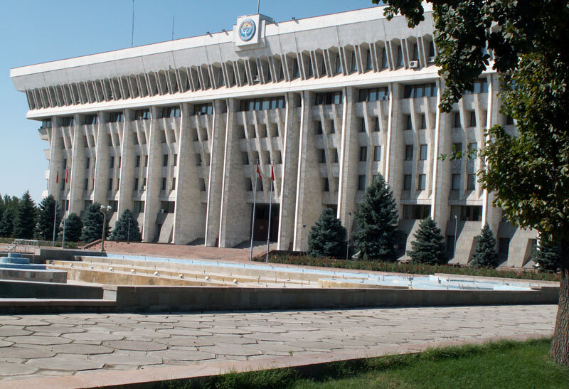 В центре Бишкека