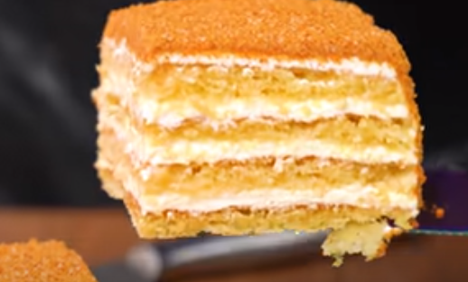 Медовый торт без раскатки пушистый рецепт с фото пошагово в домашних условиях