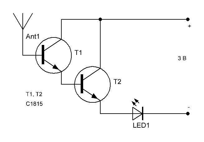Простые мигалки со светодиодами на основе мультивибратора (КТ315)