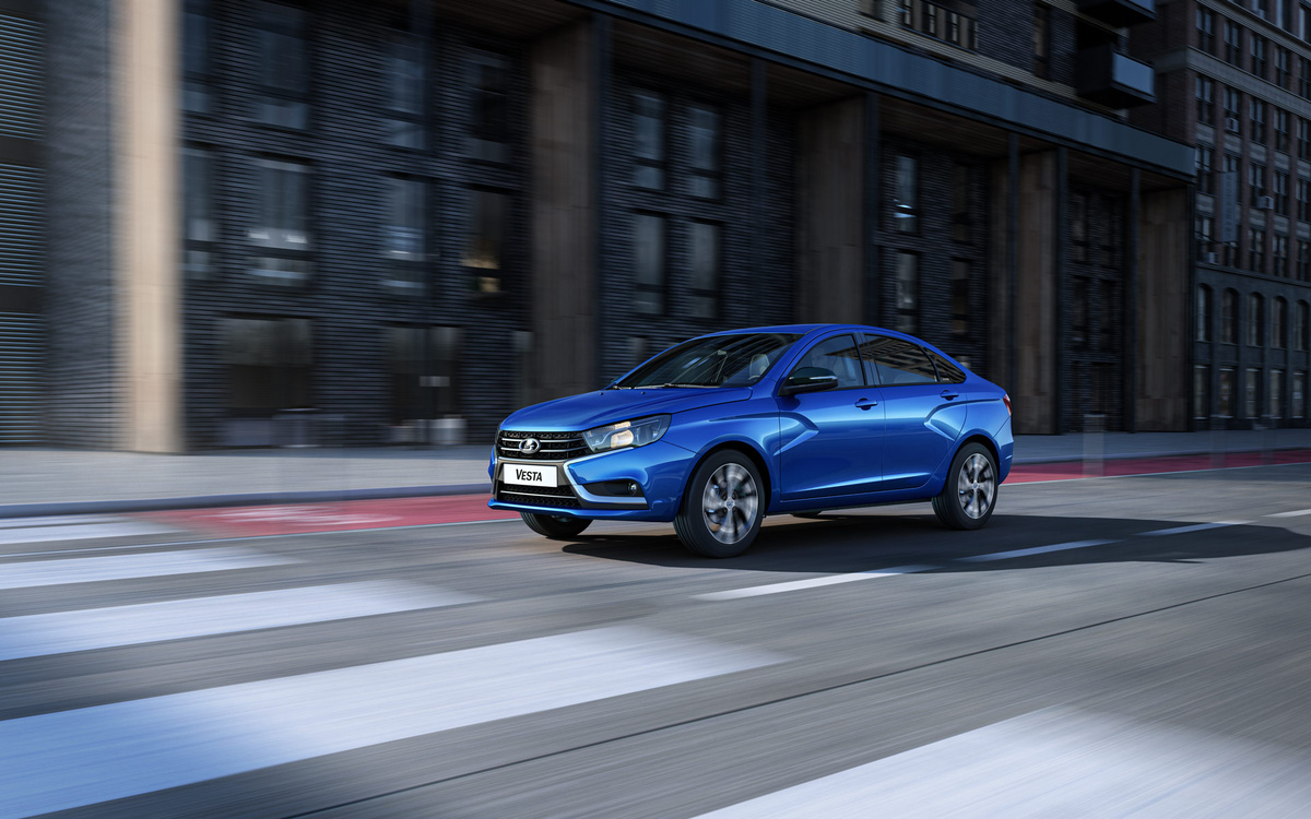 LADA Vesta седан (фото с сайта lada.ru)