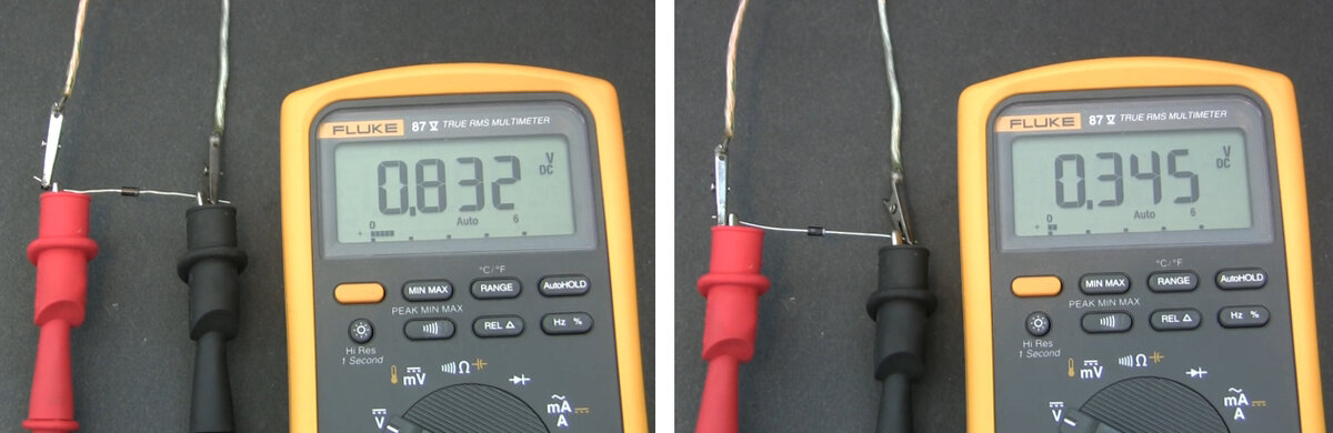 Д243 и Шоттки – пробуем сравнить | Лампа Электрика | Дзен