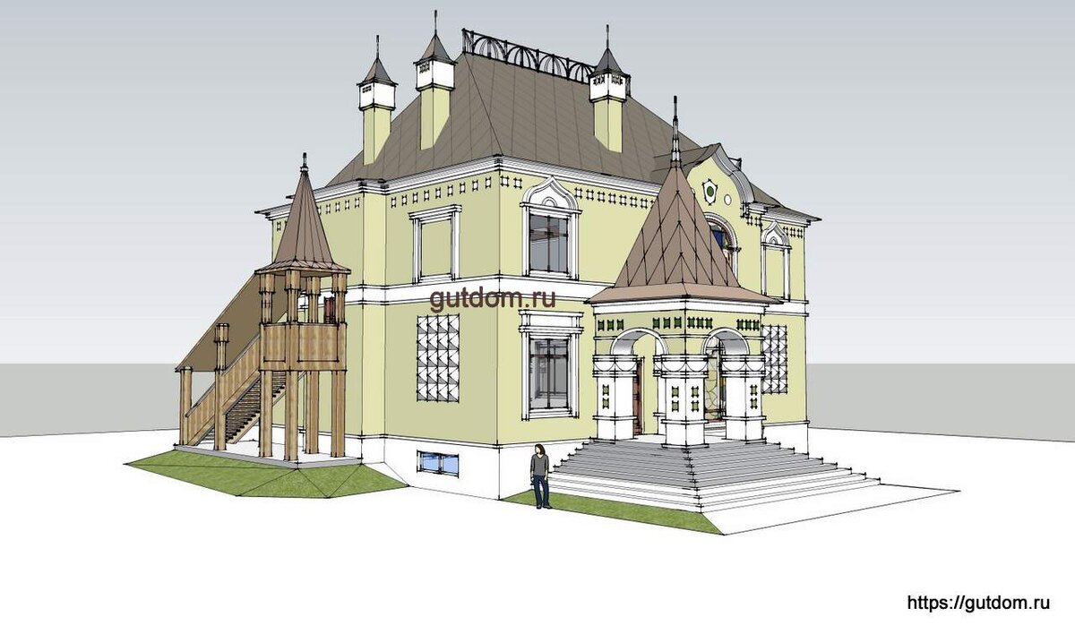 проект дома архитектура России