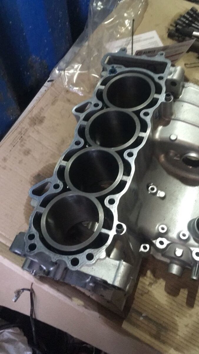 Мокрая гильзовка и гильзы отдельно.