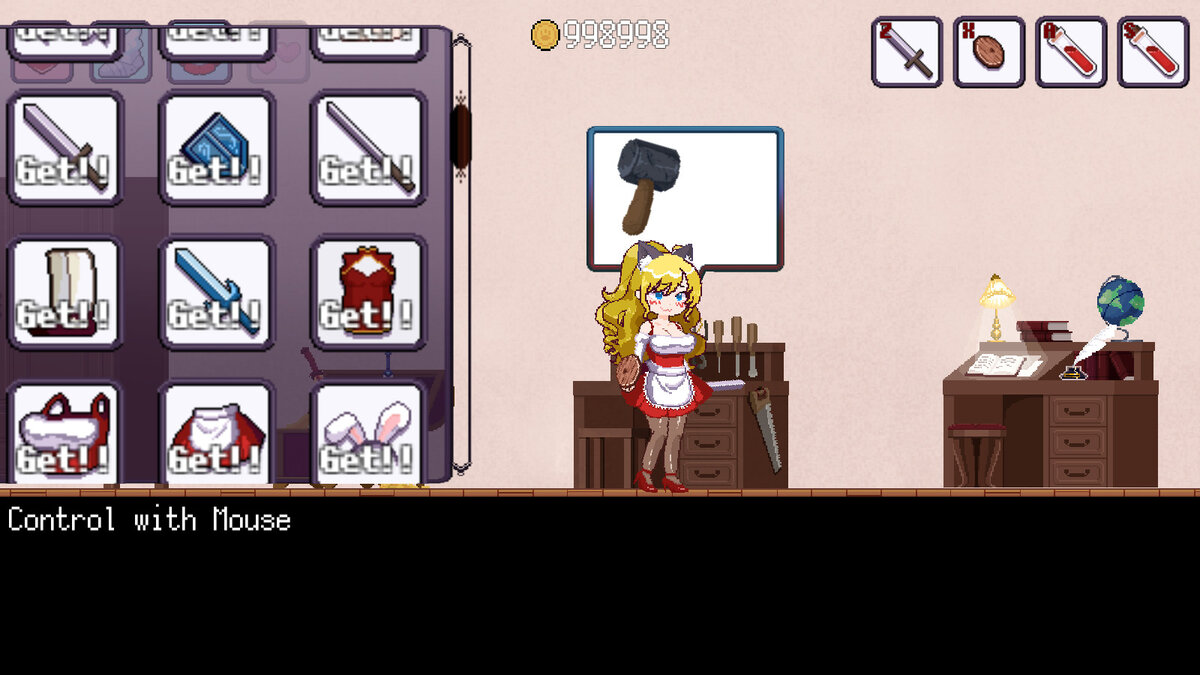 Скриншот редактора одежды.