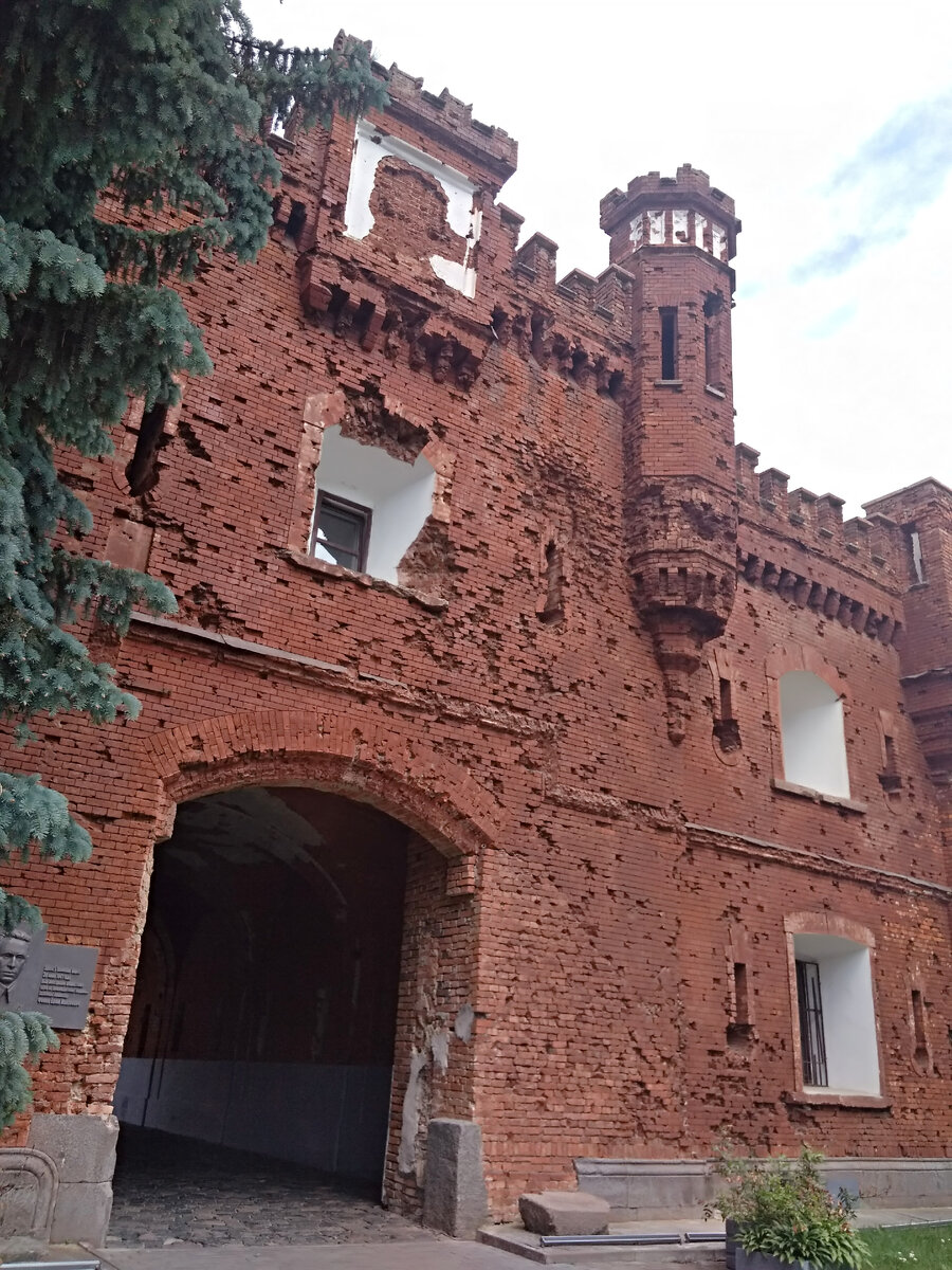 Брестская крепость - вид на один из казематов. Из личного архива