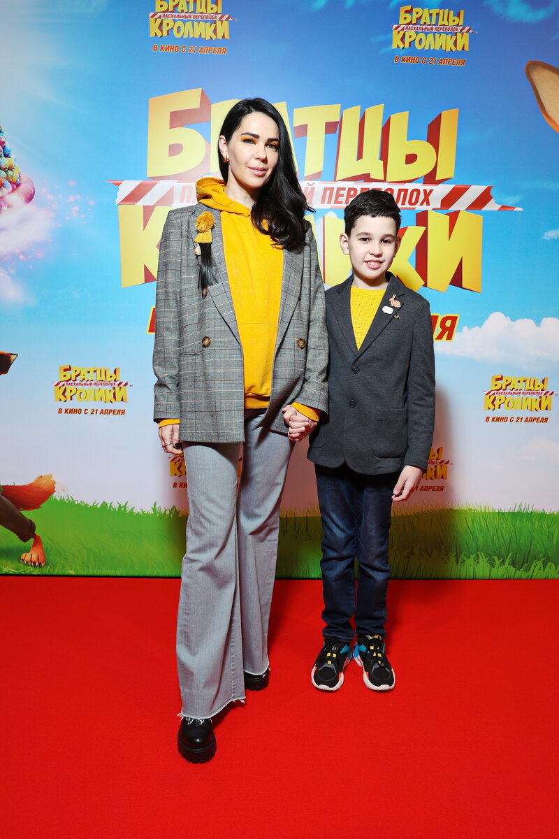 Снежина Кулова с сыном