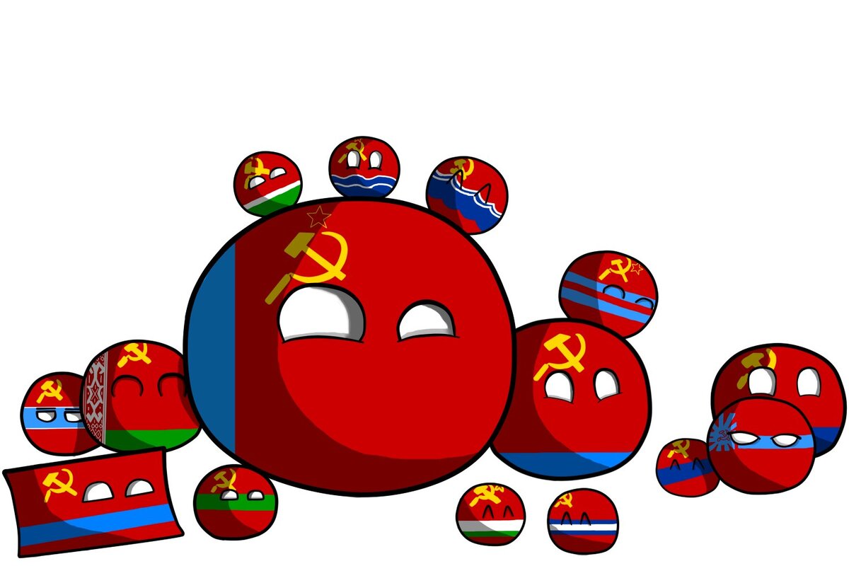 Countryballs фото россии