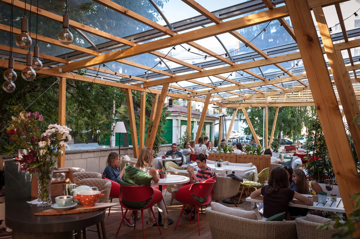 Летняя веранда #СибирьСибирь в Новосибирске