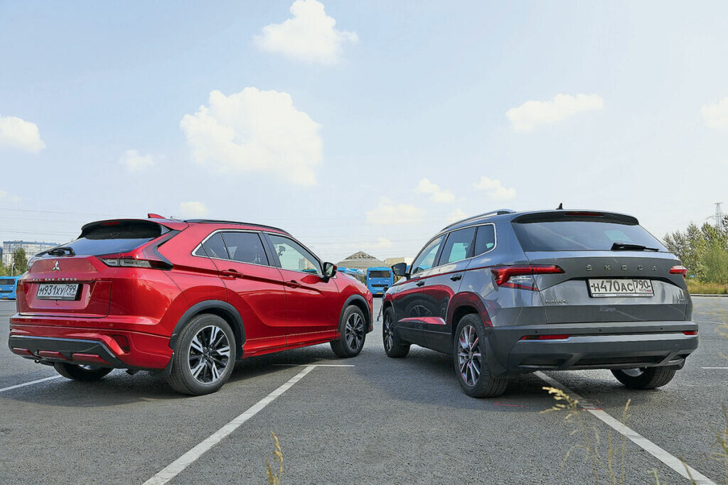    Mitsubishi Eclipse Cross или Skoda Karoq: какой кроссовер купить в 2022 году? t.sikuler@5koleso.ru
