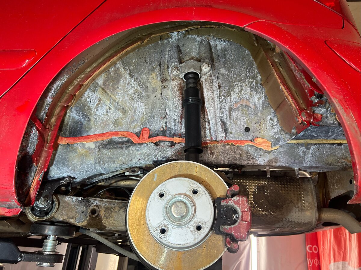 После гидроструя.