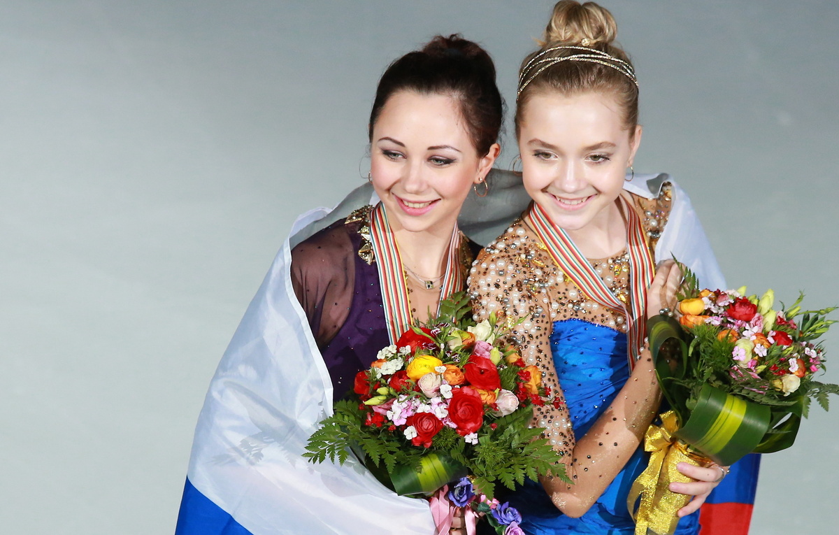    Елизавета Туктамышева и Елена Радионова, 2015 год  Владимир Смирнов/ТАСС