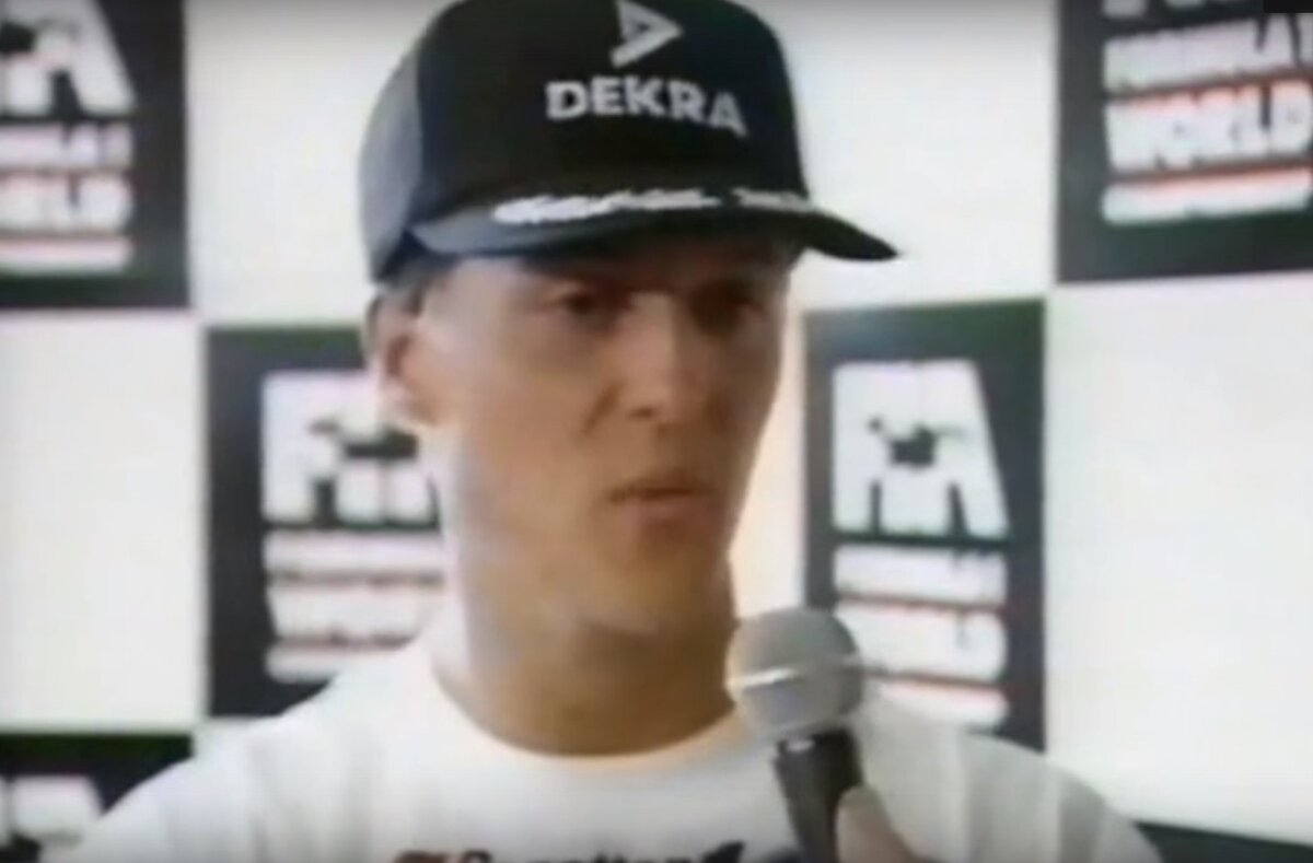 Интервью Шумахера перед гонкой