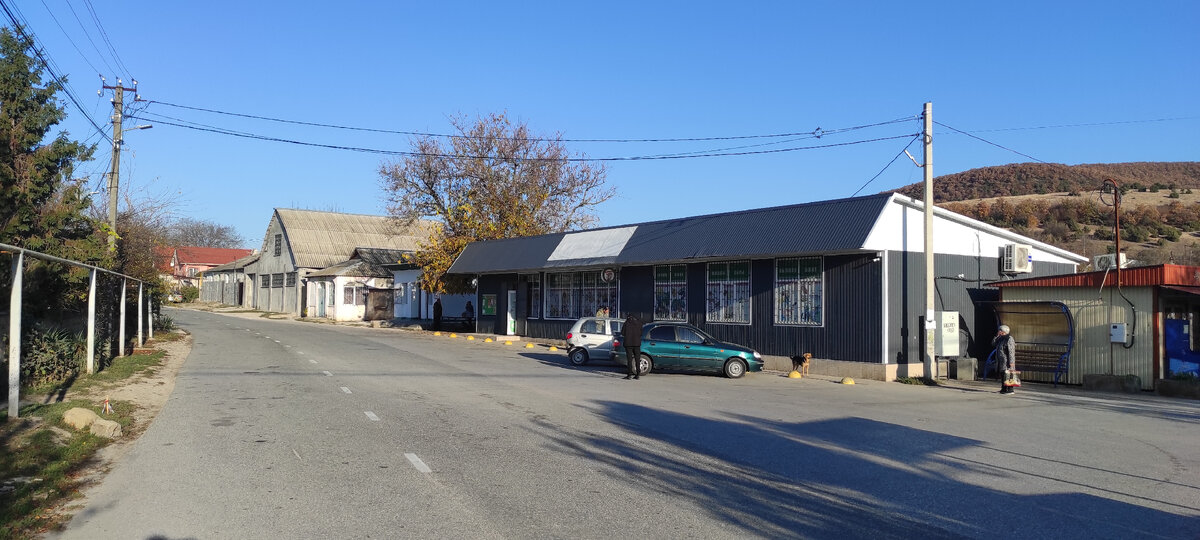 Конечная остановка в селе Родное