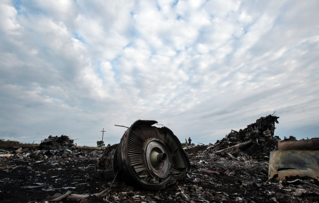    Обломки самолёта рейса MH17 Osce.org