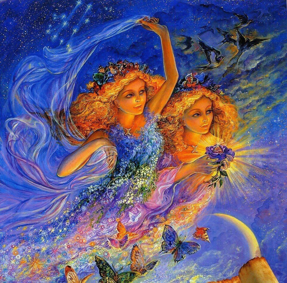 Художник Жозефина Уолл (Josephine Wall) «Gemini»