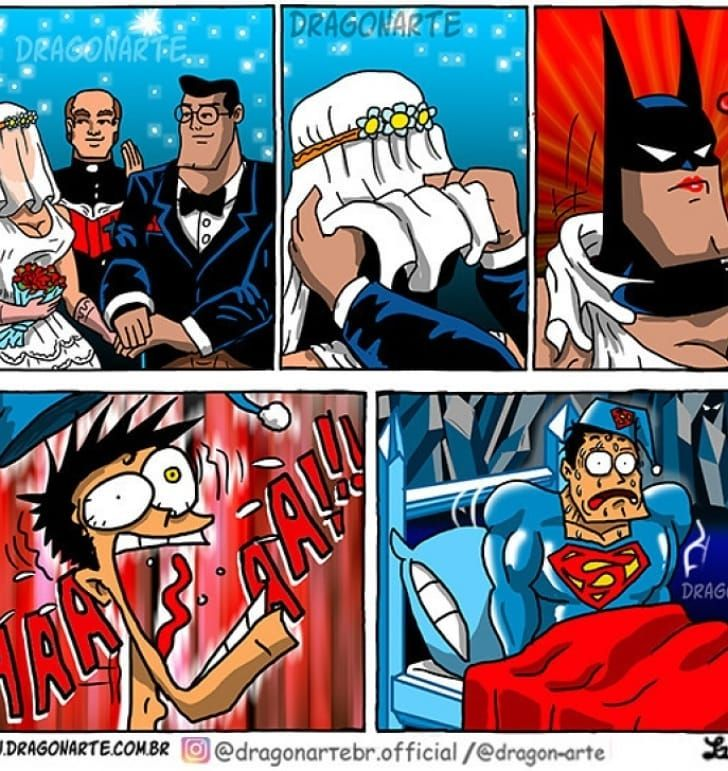 Комикс про супер. Dragonarte комиксы. Бэтмен и Супермен комиксы драгонарте. Смешные комиксы про Супермена и Бэтмена. Смешное про супергероев.