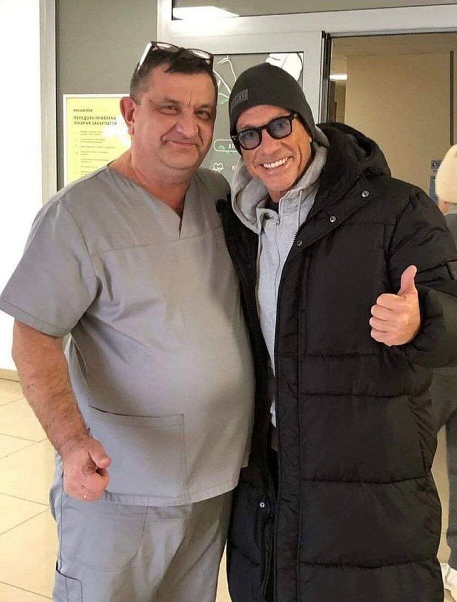    Михаил и Жан-Клод сделали памятный кадрСоцсети Михаила Ершова