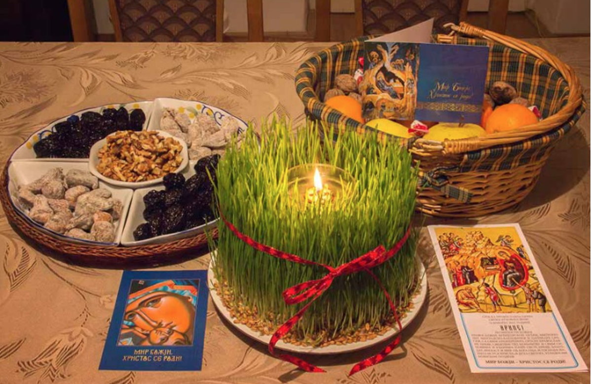 Проросшее зерно как символ рождения Христа (с) serbia.com