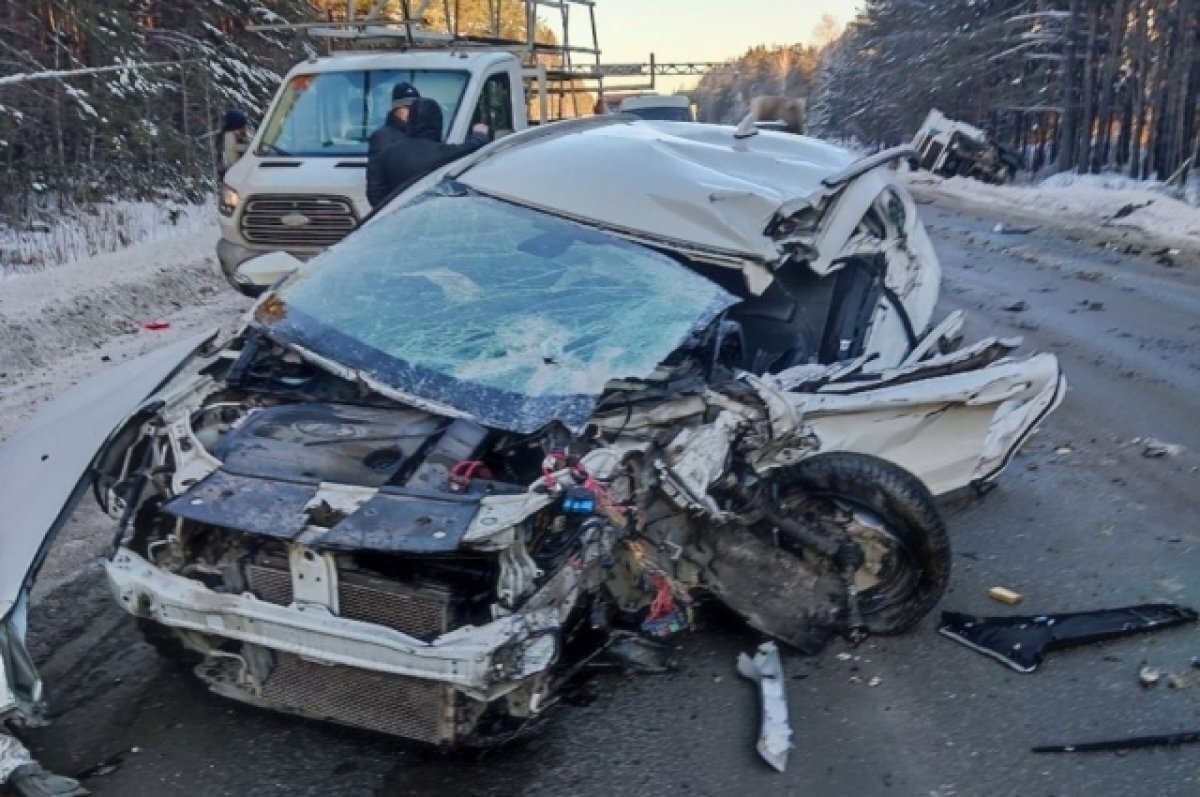    Водитель LADA, 26 раз нарушавший ПДД, пострадал в ДТП на Режевском тракте